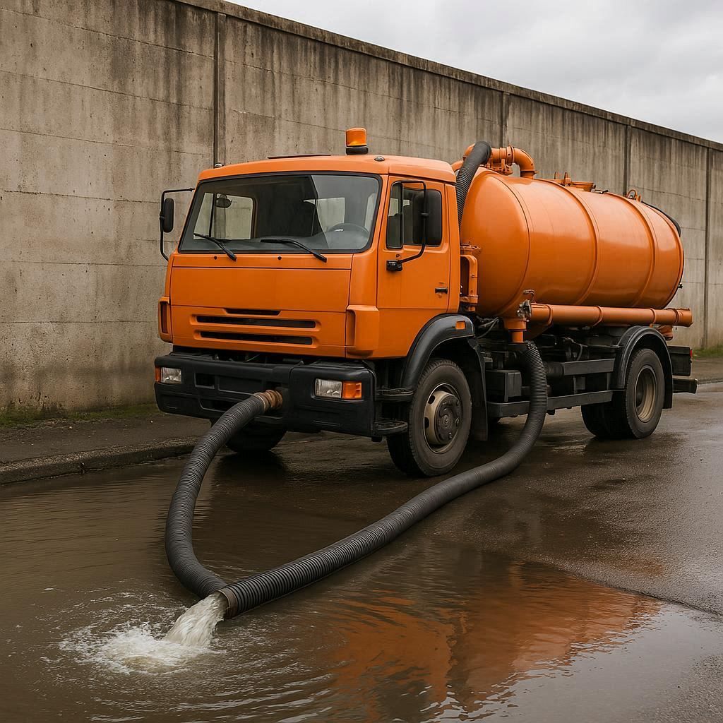 Откачка воды в Самаре