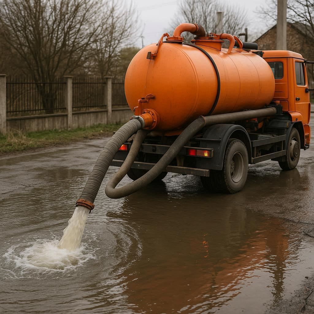 Откачка воды в Самаре